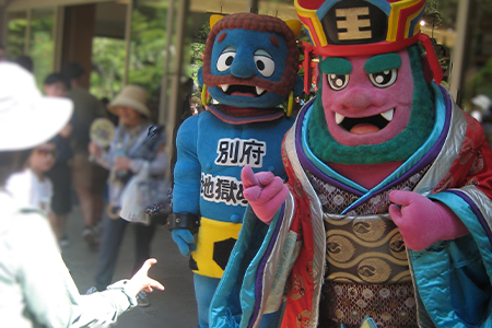 鬼っ子とじゃんけん大会